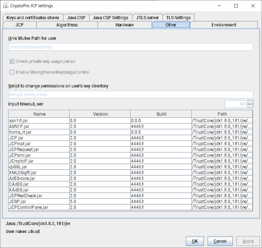 Настройка КриптоПро HSM Client на Suse-RedHat-ROSA Linux и Мир будущего - 16